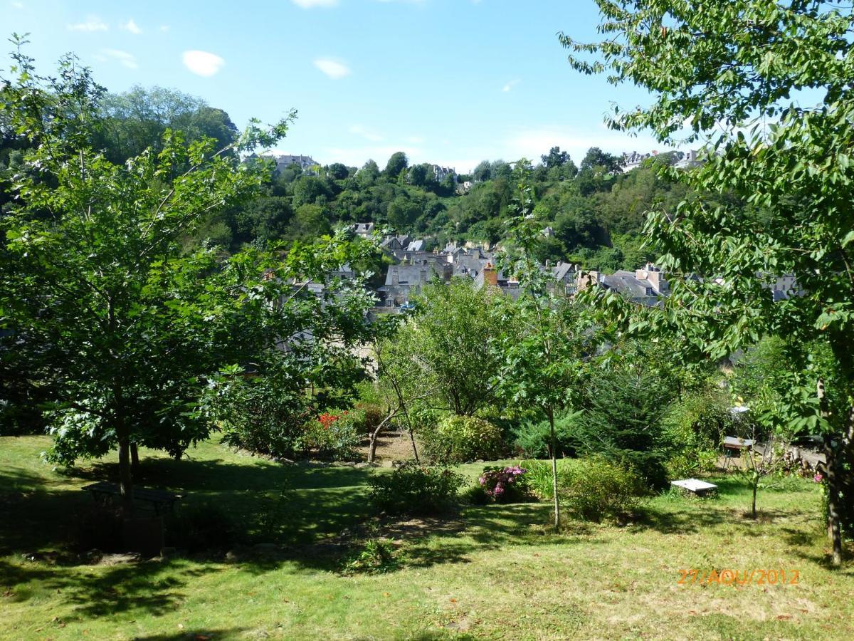 Le Logis De La Cour De Bretagne Au Port De Dinan Lanvallay Exterior foto